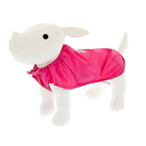 Ferribiella Impermeabile per Cani Pocket Fuss In The Rain Tascabile Fuxia 20 cm