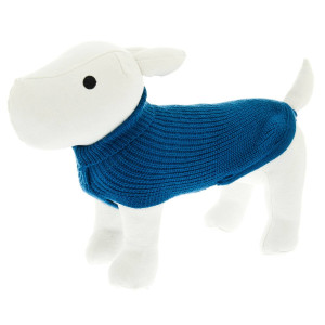 Ferribiella !!! PROMO FINE SERIE !!! Maglioncino Dolce Vita per Cani Lux Blu 30 cm