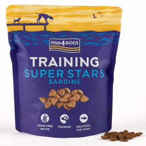 Fish4Dogs Training Superstars Sardine Premi Addestramento per Cani 150g