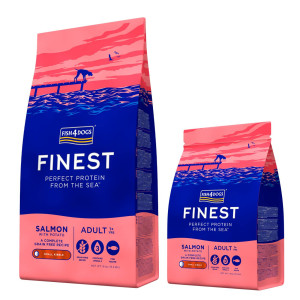 Fish4Dogs Finest Adult Salmone SMALL per Cani