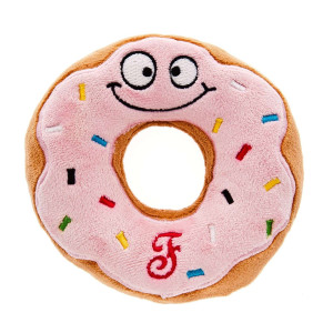Ferribiella Gioco per Cani Fuxtreme Fluffy Ciambella Ciniglia/Gomma