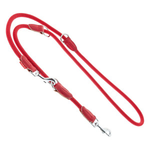 Ferribiella Guinzaglio Addestramento per Cani in Corda Tondo 1,2 x 183 cm Rosso