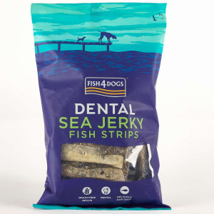 Fish4Dogs Dental Sea Jerky Fish Strips Premi per Cani 500 g