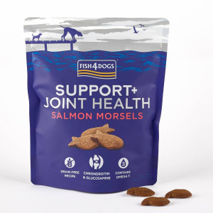 Fish4Dogs Support+ Joint Health Salmon Morsels Premi Snack per Cani 225g