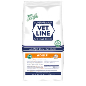 Vetline Vet Line Adulti Pesce per Cani Adulti Monoproteico 3 Kg