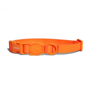 Zee.Dog Collare per Cani Regolabile Linea Neopro Tangerine M (37-53cm)
