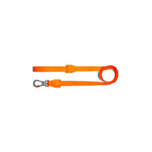 Zee.Dog Guinzaglio Fisso per Cani Linea Neopro Tangerine L (2-120cm)