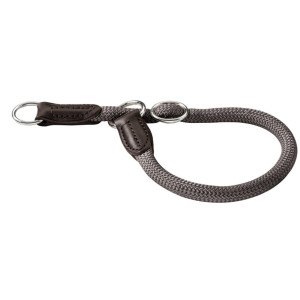 Hunter Collare Training Freestyle da Addestramento per Cani (max. 55 cm) L Grigio