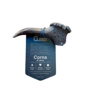 Gusto Corna di Cervo Intere per Cani Masticativo Naturale M 80-129gr