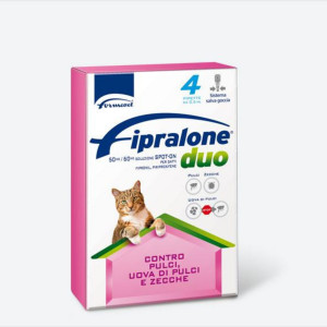 Formevet Fipralone DUO Antiparassitario Spot-On per Gatti 4 Pipette