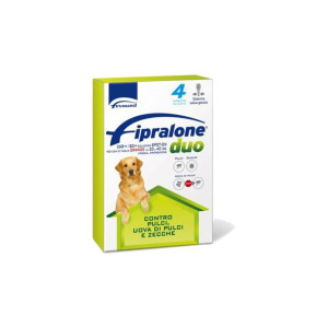 Formevet Fipralone DUO Antiparassitario Spot-On per Cani 4 Pipette Grande 20-40kg