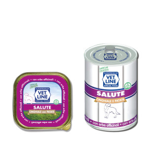 Vetline Vet Line Salute Cinghiale con Patate Alimento Umido Monoproteico per Cani 150 gr