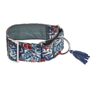 Ferribiella Collare Martingala per Cani Kami Collection Regolabile Verde S 3,8x24-37cm