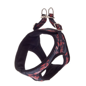 Ferribiella Pettorina Kami Collection per Cani Nero XS 32-39cm
