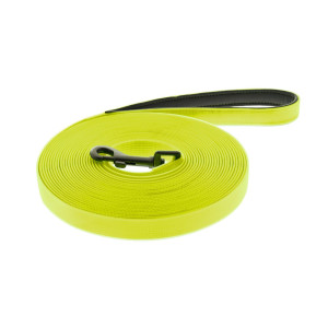 Ferribiella Guinzaglio Lunghina per Cani Fun Flat Gialla 2cm-6mt