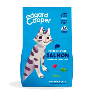 Edgard &amp; Cooper Edgard & Cooper Alimento Secco Grain Free Salmone Fresco per Gatti Adulti 325 g