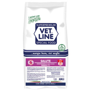 Vetline Vet Line Linea Salute Pesce per Cani Adulti 12.5Kg