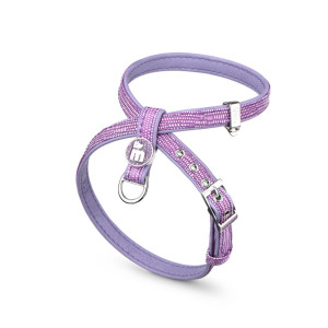 MyFamily Pettorina in Similpelle per Cani Lilla Saint Tropez S (42-48cm)
