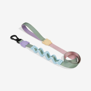 Zee.Dog Guinzaglio Ammortizzato per Cani Peach S 2x120cm