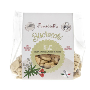 Ferribiella Biscotti per Cani Biscrocchi Relax 400 g