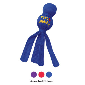 Kong Wubba Gioco con Squeaker per Cani Colori Assortiti S 23cm