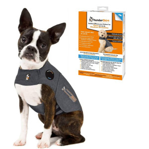 ThunderShirt Dog Gilet Grigio per Cani L