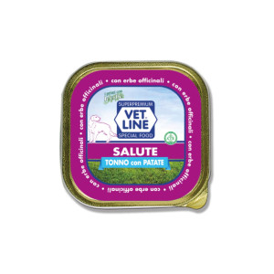 Vetline Vet Line Salute Tonno con Patate Alimento Umido Monoproteico per Cani 150 gr