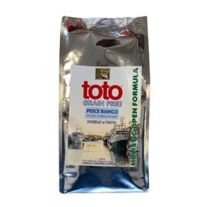 Toto 4 Kg Holistic Open Formula Pesce Bianco Nasello e Trota Grain Free per Gatti