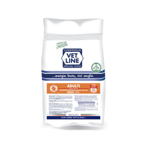 Vetline Vet Line Pesce per Cani Adulti di Piccola Taglia Monoproteico 12,5 Kg