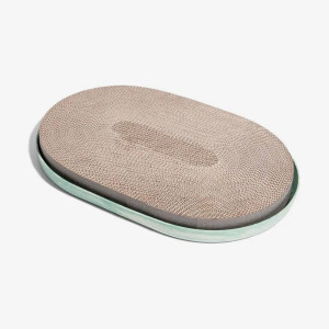 Zee.Dog Zee.Cat Tiragraffi in Cartone Mint per Gatti 5x45,5x30cm