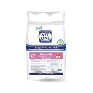 Vetline Vet Line Primi Mesi Maiale per Cuccioli Monoproteico 3 Kg