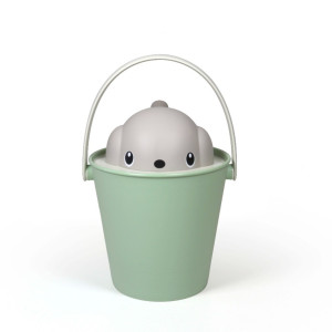 United Pets Crick Secchiello Portacrocchette Cane Tortora/Verde