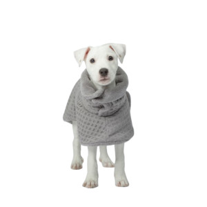 Paikka Accappatoio per Cani Spa Grigio 30 cm