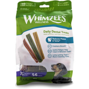 Whimzees® Whimzees Snack Dentale Naturale Stix per Cani S 28 pz