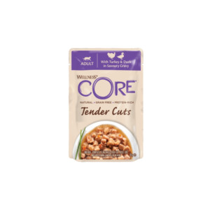 Wellness® Core Wellness Core Bocconcini in Salsa per Gatti Tender Cuts Pollo Tacchino e Anatra 85 g