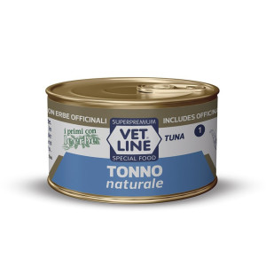 Vetline Vet Line Umido Tonno Naturale per Gatti 150g