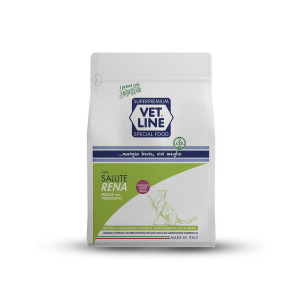 Vetline Vet Line Linea Salute Rena Maiale con Prosciutto per Gatti Adulti 3 Kg