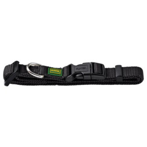 Hunter Collare per Cani Regolabile Vario Nero M