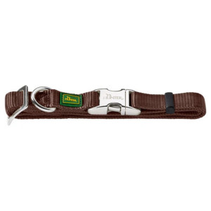 Hunter Collare per Cani Regolabile Vario Alu-Strong Marrone M