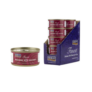 Fish4Cats Umido per Gatti Sgombro con Acciuga 70 gr