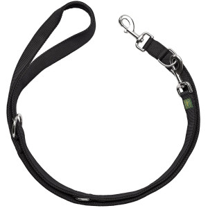 Hunter Guinzaglio Regolabile per Cani Divo Up Nero 20/200