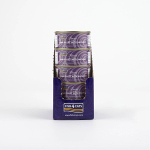 Fish4Cats Finest Filetti di Tonno con Acciughe per Gatti 70 gr