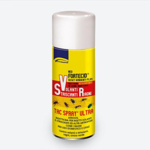 Formevet Fortecid Reset Ambienti Plus Insetticida per Insetti Volanti Striscianti e Ragni Neo 150 ml