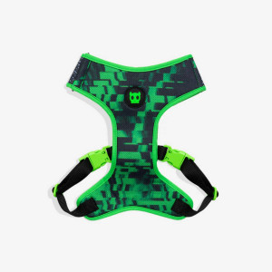 Zee.Dog Pettorina Regolabile Air Mesh per Cani Error #410 Linea Glitch XS