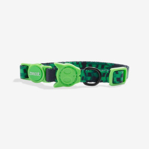 Zee.Dog Collare Regolabile per Cani Error #410 Linea Glitch L 45-70x2,5cm