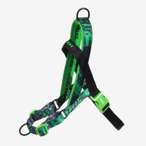 Zee.Dog Pettorina Norvegese Softer-Walk per Cani Error #410 Linea Glitch L