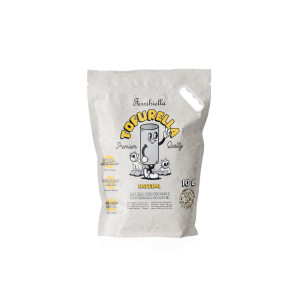 Ferribiella 1 SACCO Lettiera al Tofu per Gatti Tofurella Natural Biodegradabile Agglomerante 10 lt