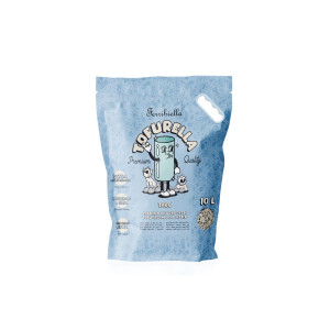 Ferribiella 1 SACCO Lettiera al Tofu per Gatti Tofurella Talco Biodegradabile Agglomerante 10 lt