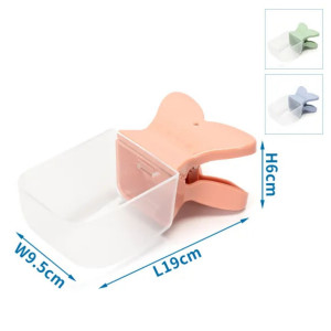 Nobleza Paletta per Cibo con Clip per Sacchetti Colori Assortiti