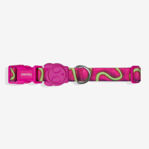 Zee.Dog Collare Regolabile per Cani Jelly H3D XS 23-33x1cm